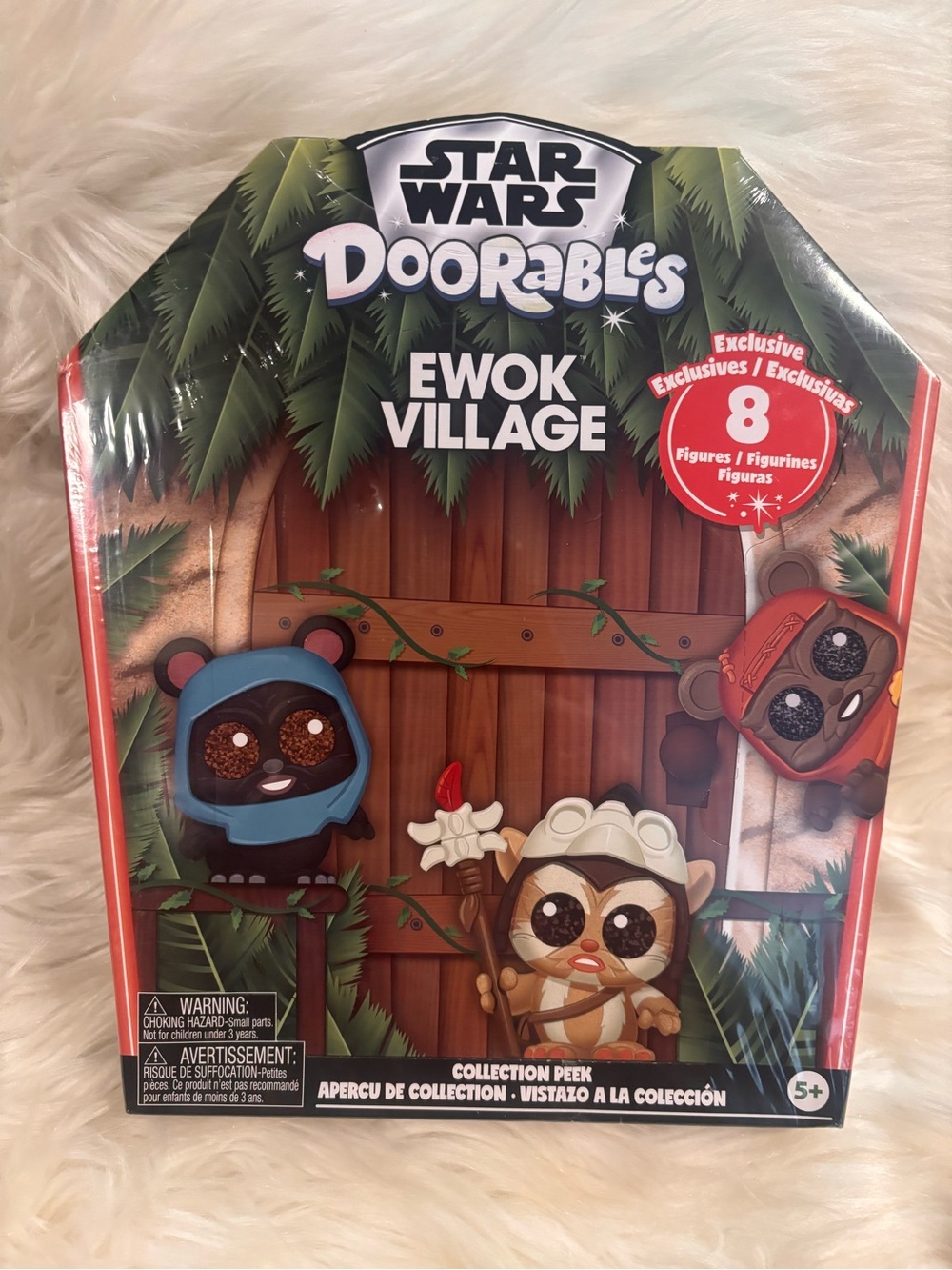 EWOK VILLAGE COLLECTION PEEK Disney Doorables Star Wars 8 Figures 24’ NEW/SEALED